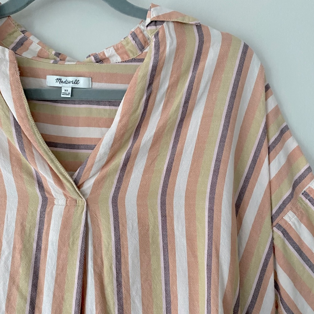 Madewell oversized collared shirt